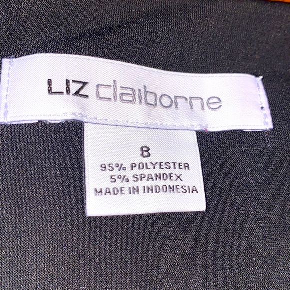 EUC Liz Claiborne Little Black Dress. Size 8. - Picture 5 of 6